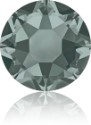 12ss BLACK DIAMOND - Swarovski HOTFIX Rhinestones 2078 XIRIUS 